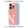 プレミアムパネル with MagSafe［ オリジナル - initial color line - N pink ］