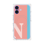 プレミアムパネル with MagSafe［ オリジナル - initial color line - N pink ］