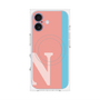 プレミアムパネル with MagSafe［ オリジナル - initial color line - N pink ］