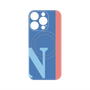 プレミアムパネル with MagSafe［ オリジナル - initial color line - N blue ］