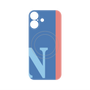 プレミアムパネル with MagSafe［ オリジナル - initial color line - N blue ］