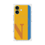 プレミアムパネル with MagSafe［ オリジナル - initial color line - N orange ］