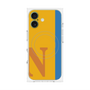 プレミアムパネル with MagSafe［ オリジナル - initial color line - N orange ］