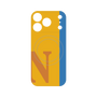 プレミアムパネル with MagSafe［ オリジナル - initial color line - N orange ］