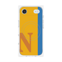 プレミアムパネル with MagSafe［ オリジナル - initial color line - N orange ］