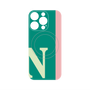 プレミアムパネル with MagSafe［ オリジナル - initial color line - N green ］