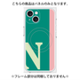 プレミアムパネル with MagSafe［ オリジナル - initial color line - N green ］