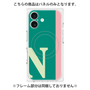 プレミアムパネル with MagSafe［ オリジナル - initial color line - N green ］