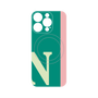 プレミアムパネル with MagSafe［ オリジナル - initial color line - N green ］
