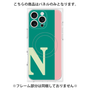 プレミアムパネル with MagSafe［ オリジナル - initial color line - N green ］