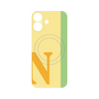プレミアムパネル with MagSafe［ オリジナル - initial color line - N yellow ］