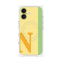 プレミアムパネル with MagSafe［ オリジナル - initial color line - N yellow ］