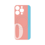 プレミアムパネル with MagSafe［ オリジナル - initial color line - O pink ］