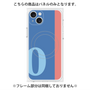 プレミアムパネル with MagSafe［ オリジナル - initial color line - O blue ］