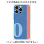 プレミアムパネル with MagSafe［ オリジナル - initial color line - O blue ］