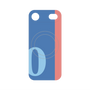 プレミアムパネル with MagSafe［ オリジナル - initial color line - O blue ］