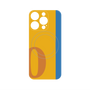 プレミアムパネル with MagSafe［ オリジナル - initial color line - O orange ］
