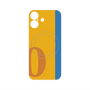 プレミアムパネル with MagSafe［ オリジナル - initial color line - O orange ］