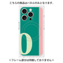 プレミアムパネル with MagSafe［ オリジナル - initial color line - O green ］