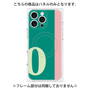 プレミアムパネル with MagSafe［ オリジナル - initial color line - O green ］