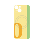 プレミアムパネル with MagSafe［ オリジナル - initial color line - O yellow ］