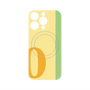 プレミアムパネル with MagSafe［ オリジナル - initial color line - O yellow ］