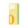 プレミアムパネル with MagSafe［ オリジナル - initial color line - O yellow ］
