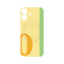 プレミアムパネル with MagSafe［ オリジナル - initial color line - O yellow ］