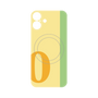 プレミアムパネル with MagSafe［ オリジナル - initial color line - O yellow ］