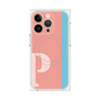 プレミアムパネル with MagSafe［ オリジナル - initial color line - P pink ］