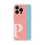 プレミアムパネル with MagSafe［ オリジナル - initial color line - P pink ］