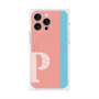 プレミアムパネル with MagSafe［ オリジナル - initial color line - P pink ］