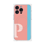 プレミアムパネル with MagSafe［ オリジナル - initial color line - P pink ］