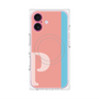 プレミアムパネル with MagSafe［ オリジナル - initial color line - P pink ］
