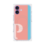 プレミアムパネル with MagSafe［ オリジナル - initial color line - P pink ］