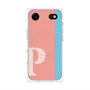 プレミアムパネル with MagSafe［ オリジナル - initial color line - P pink ］