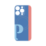 プレミアムパネル with MagSafe［ オリジナル - initial color line - P blue ］
