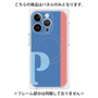 プレミアムパネル with MagSafe［ オリジナル - initial color line - P blue ］
