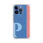 プレミアムパネル with MagSafe［ オリジナル - initial color line - P blue ］