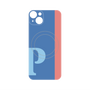 プレミアムパネル with MagSafe［ オリジナル - initial color line - P blue ］