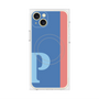 プレミアムパネル with MagSafe［ オリジナル - initial color line - P blue ］