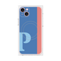 プレミアムパネル with MagSafe［ オリジナル - initial color line - P blue ］