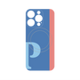 プレミアムパネル with MagSafe［ オリジナル - initial color line - P blue ］