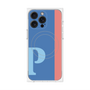 プレミアムパネル with MagSafe［ オリジナル - initial color line - P blue ］