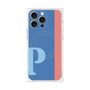 プレミアムパネル with MagSafe［ オリジナル - initial color line - P blue ］
