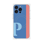 プレミアムパネル with MagSafe［ オリジナル - initial color line - P blue ］