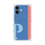 プレミアムパネル with MagSafe［ オリジナル - initial color line - P blue ］