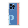 プレミアムパネル with MagSafe［ オリジナル - initial color line - P blue ］