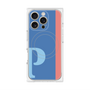プレミアムパネル with MagSafe［ オリジナル - initial color line - P blue ］