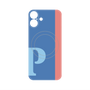 プレミアムパネル with MagSafe［ オリジナル - initial color line - P blue ］